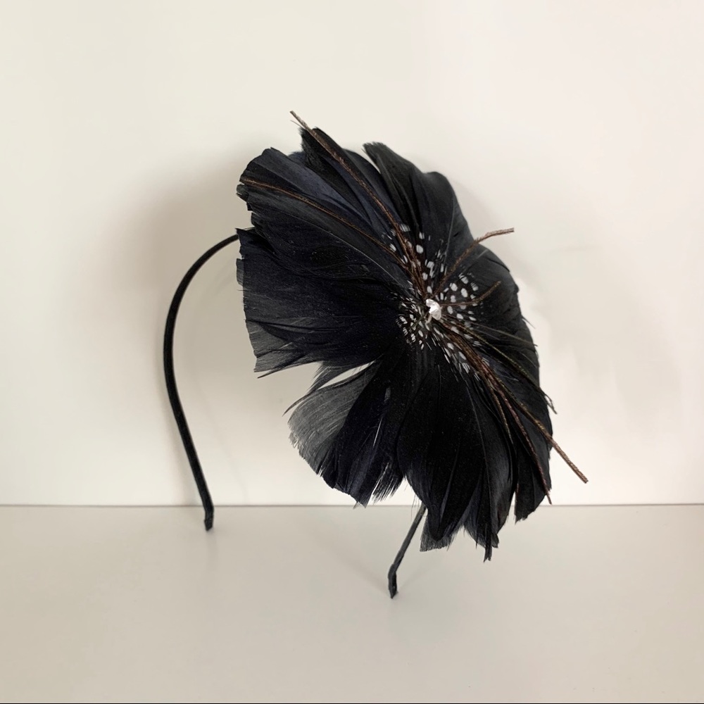 Large feather head band
